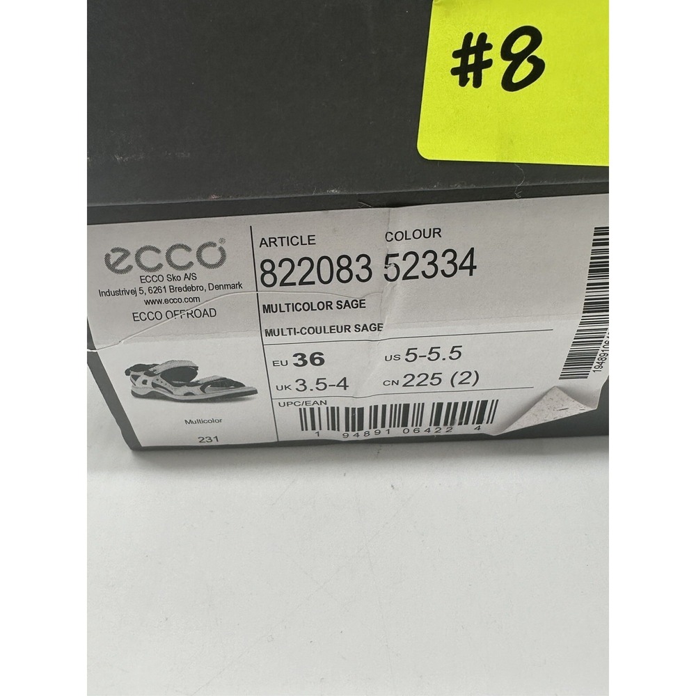 Tried On Ecco Offroad Yucatan Sport Outdoor Sage Sandal Women US 5-5.5/ Eu 36 - Picture 2 of 7